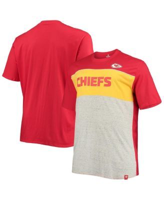 Men's Fanatics Branded Red Kansas City Chiefs One Two Long Sleeve T-Shirt