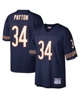 Men's Mitchell & Ness Jim McMahon Navy Chicago Bears Big & Tall 1985  Retired Player Replica Jersey