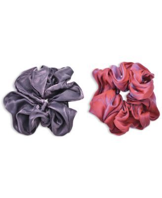 2-Pc. Shimmery Hair Scrunchie Set, Created for Macy's