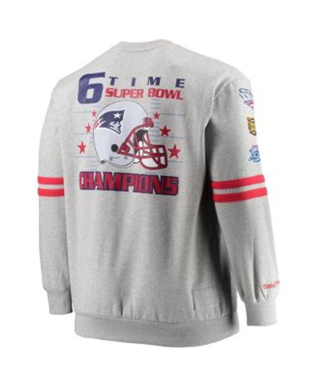 Pro Standard Men's Pro Standard Navy New England Patriots 6x Super Bowl  Champions Pullover Hoodie