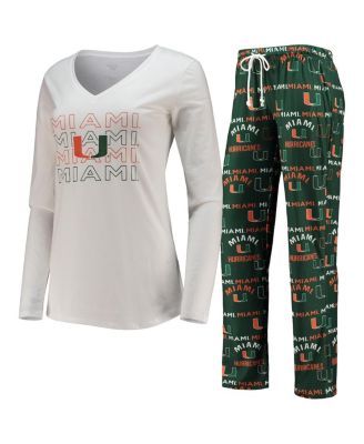 Atlanta Braves Concepts Sport Women's Long Sleeve V-Neck T-Shirt & Gauge  Pants Sleep Set - White/Navy