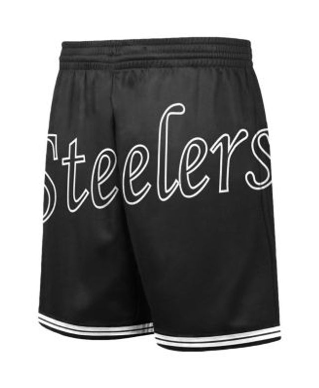 Mitchell & Ness Men's Pittsburgh Steelers Big Face Shorts - Macy's