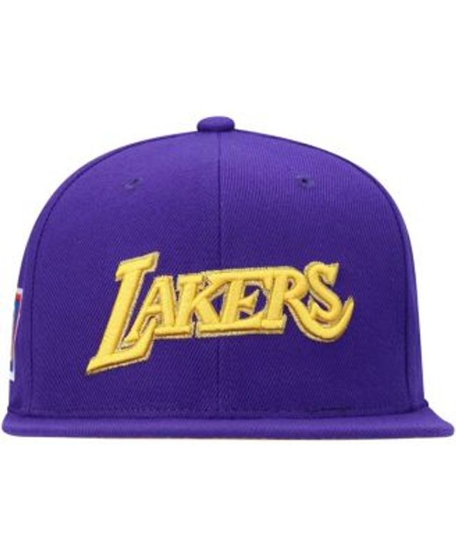 Los Angeles Lakers Mitchell & Ness Ground 2.0 Snapback Hat - Purple