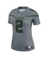 Women's Nike Cam Newton Gray New England Patriots Inverted Legend Jersey