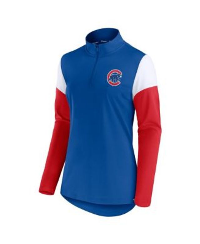 Men's Fanatics Branded Royal/Red Chicago Cubs Primary Logo Polo