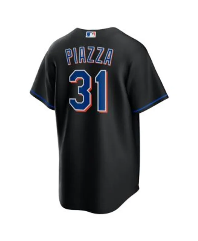 Men's Mike Piazza Royal/Orange New York Mets Cooperstown