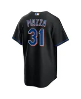 Men's New York Mets Nike Black 2022 Alternate Replica Team Jersey