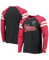 Nike Men's Red, Black Atlanta Falcons Fan Gear Colorblock Tri