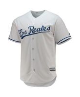 Majestic Men's Gray Kansas City Royals Team Official Jersey - Gray