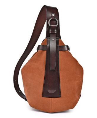 Women's Genuine Leather Daisy Sling Bag