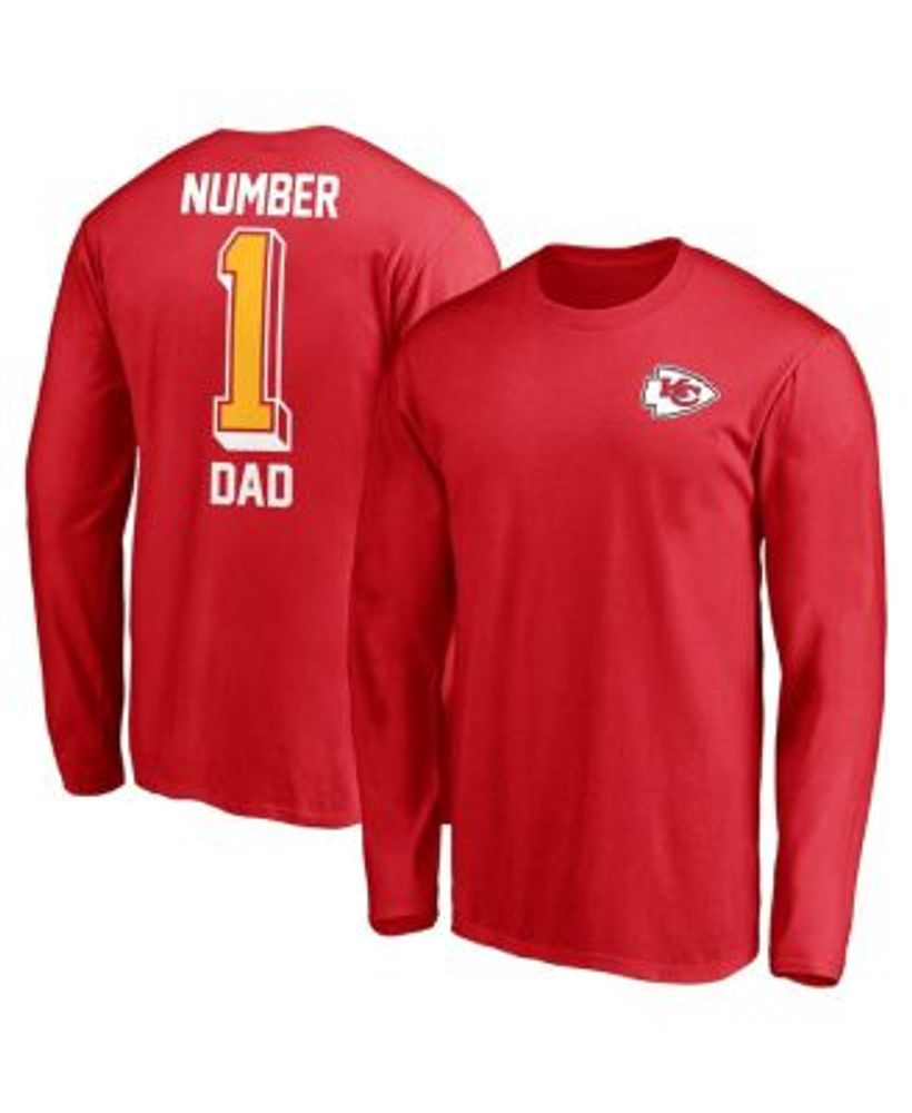 Men's Starter Red Kansas City Chiefs Halftime Long Sleeve T-Shirt