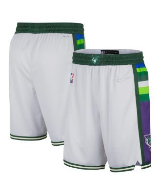 Men's Nike White/Gold New Orleans Pelicans 2021/22 City Edition Swingman  Shorts
