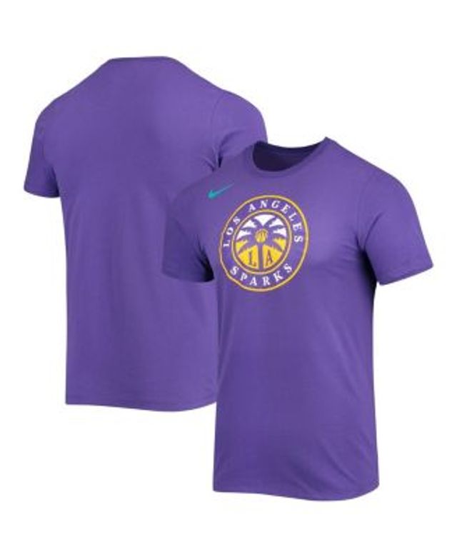 Nike Men's Purple Los Angeles Sparks Logo Performance T-shirt