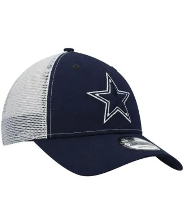 New Era Dallas Cowboys Heather Black White 59FIFTY FITTED Cap - Macy's