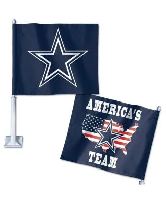 Lids Dallas Cowboys 28 x 44 Double-Sided Burlap House Flag