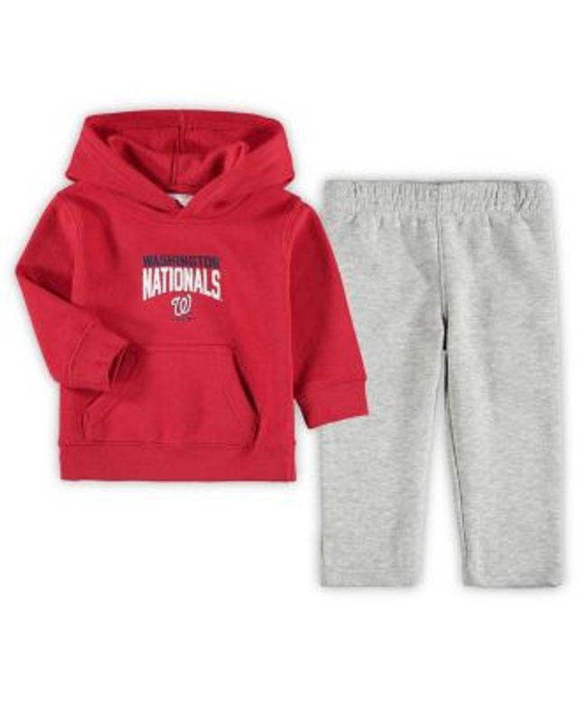 Outerstuff Toddler Boys and Girls Red Heather Gray Chicago Cubs Two-Piece  Groundout Baller Raglan T-shirt Shorts Set