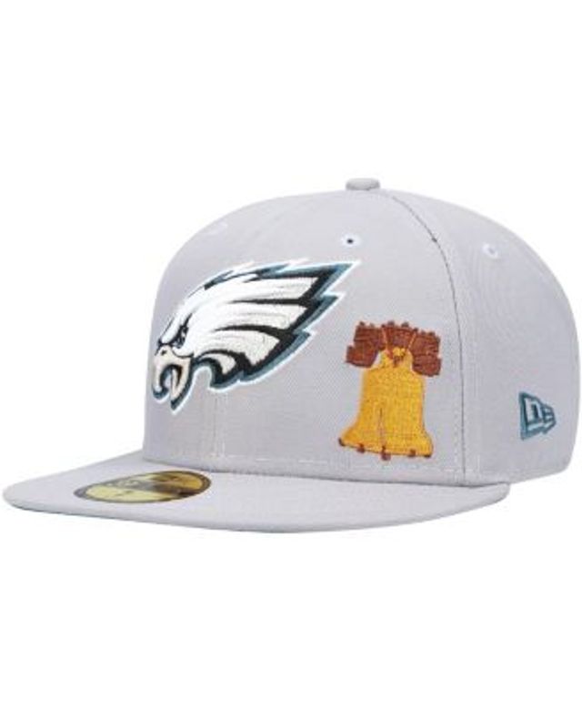 Men's New Era Gray Denver Broncos City Describe 59FIFTY Fitted Hat