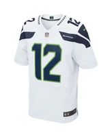 Men's Nike 12s College Navy Seattle Seahawks Game Jersey