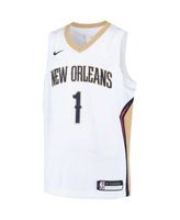 Youth Nike Zion Williamson White New Orleans Pelicans Swingman Player Jersey  - Association Edition 