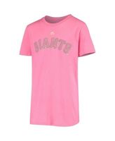 Preschool San Francisco Giants Pink Ball Girl T-Shirt