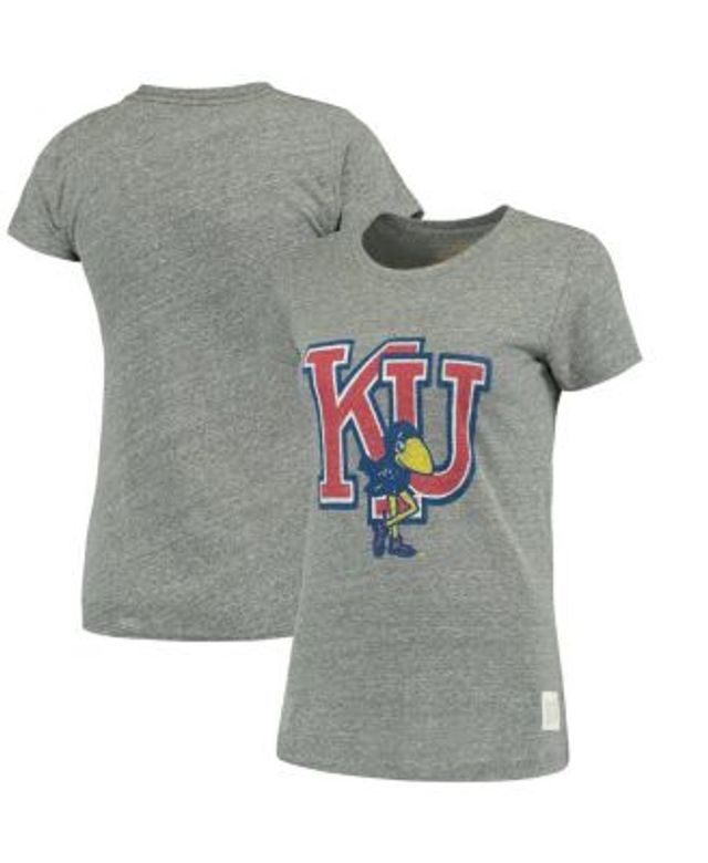 Women's Fanatics Branded Heathered Gray Team USA Tri-Blend V-Neck T-Shirt