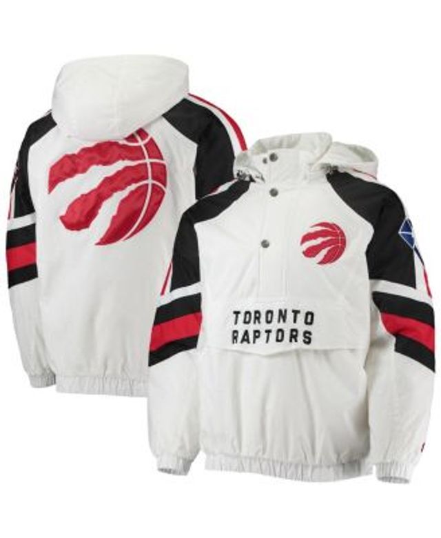 Mitchell & Ness Purple Toronto Raptors Hardwood Classics Authentic Warm-Up Full-Snap Jacket