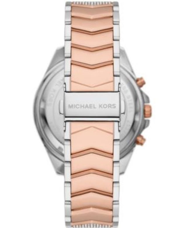 Michael Kors Women's Whitney Chronograph Two-Tone Stainless Steel Bracelet  Watch 44mm | Foxvalley Mall