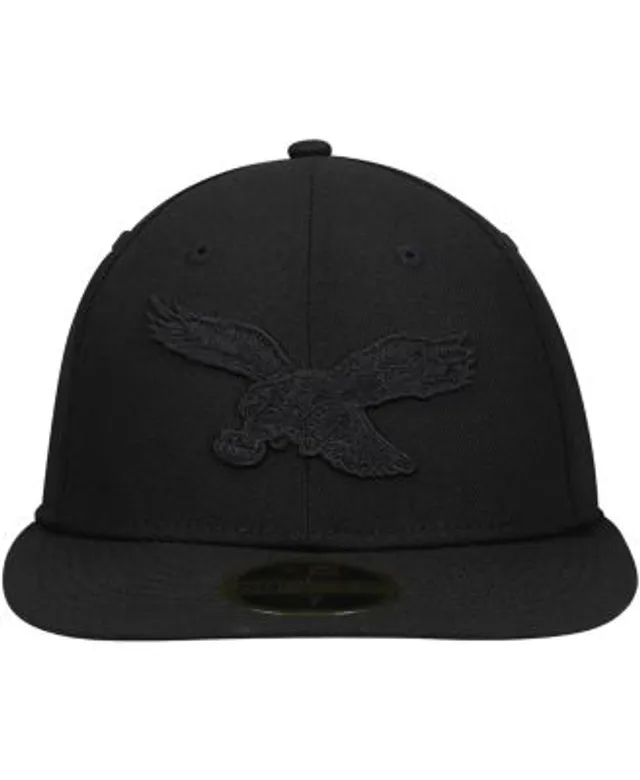 New Era Men's Graphite Philadelphia Eagles Throwback Logo Storm