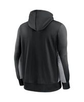 Men's Nike Black New Orleans Saints Performance Sideline Lockup Full-Zip Hoodie Size: Large