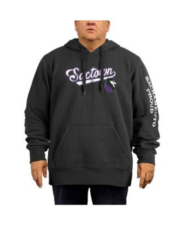 Men's Nike Purple Sacramento Kings 2022/23 City Edition Courtside Heavyweight Fleece Pullover Hoodie Size: Small