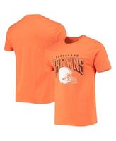 Junk Food Clothing Cleveland Browns Orange BOLD LOGO Short Sleeve