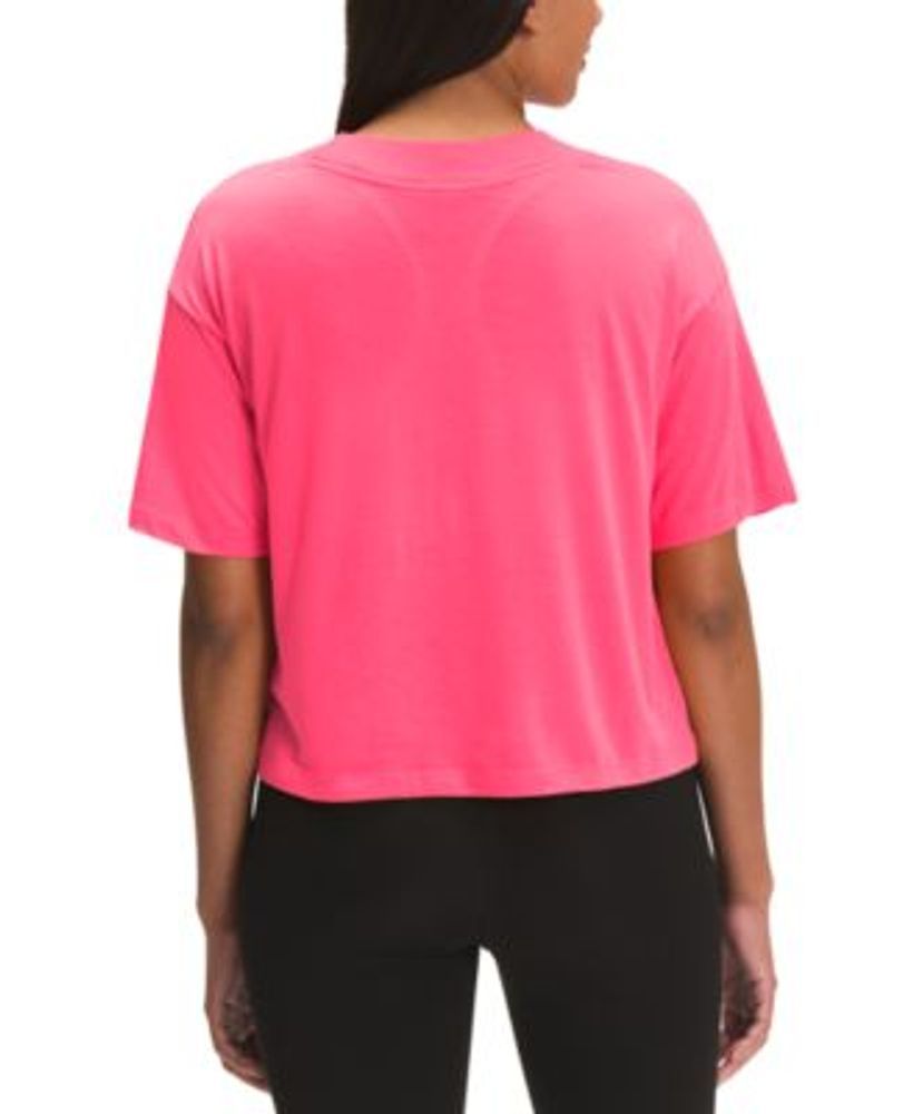 Cotton Women’s Short Sleeve Half Dome Cropped Tee