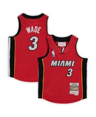Dwyane Wade Red Miami Heat Autographed Jordan Brand 2020-2021