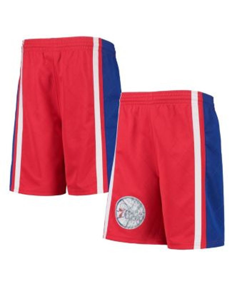 LA Clippers Mitchell & Ness Youth Hardwood Classics Swingman Shorts - Red