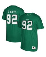 Brian Dawkins Philadelphia Eagles Mitchell & Ness Retired Player Logo Name  & Number T-Shirt - Black