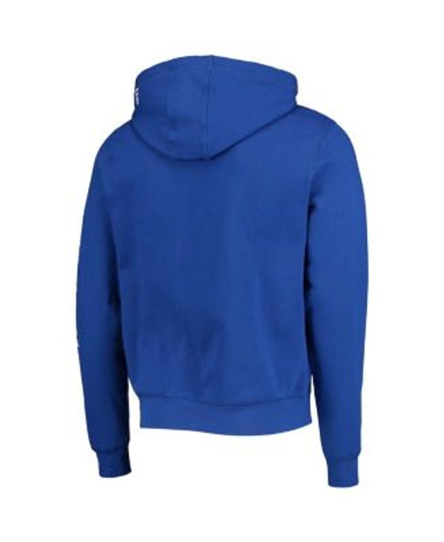 Los Angeles Dodgers Big & Tall Raglan Hoodie Full-Zip Sweatshirt - Heather  Gray/Royal