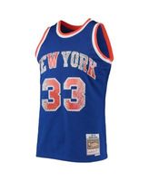 Youth New York Knicks Patrick Ewing Mitchell & Ness Blue 1991-92 Hardwood Classics Swingman Jersey