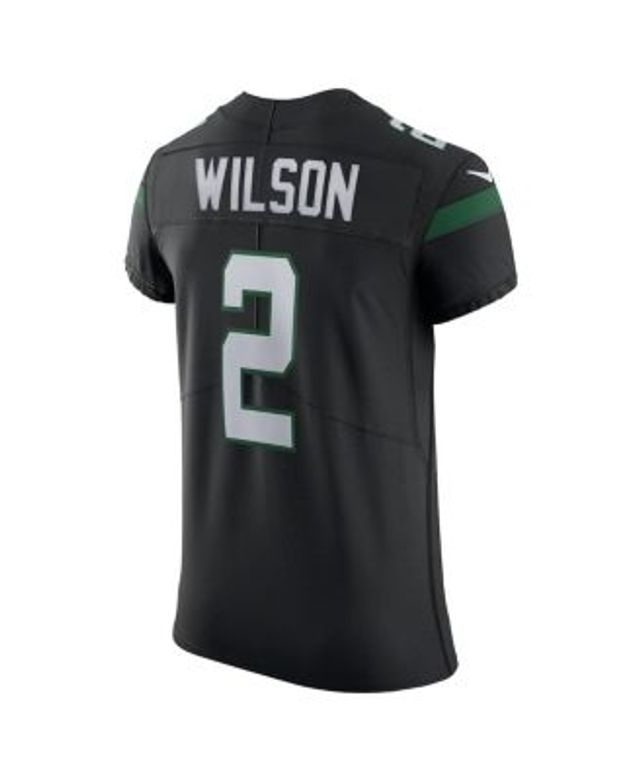 Zach Wilson New York Jets Nike Vapor Elite Jersey - Stealth Black