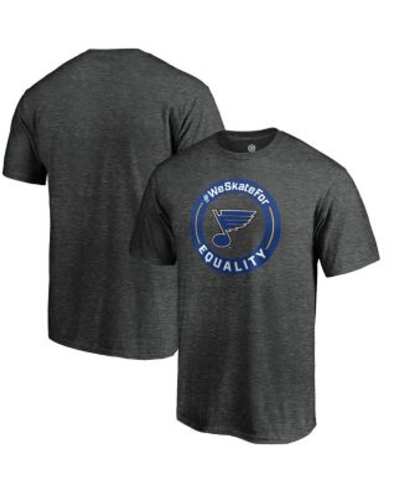 NHL St. Louis Blues Men's Charcoal Long Sleeve T-Shirt - S