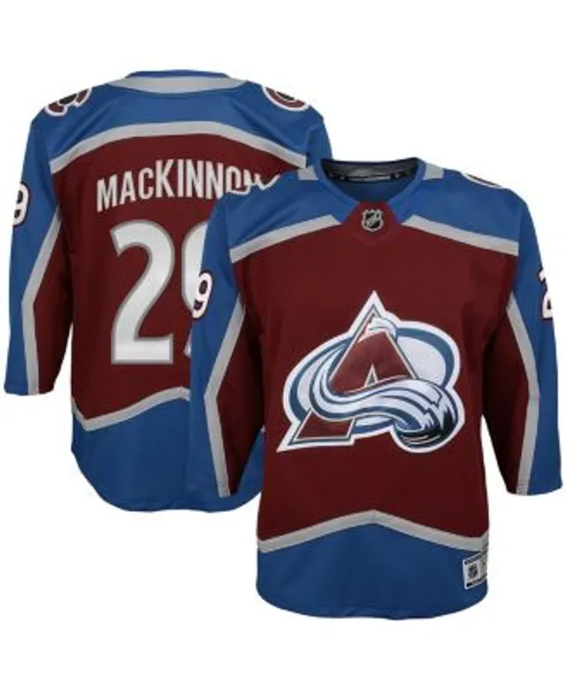 Outerstuff Youth Nathan MacKinnon Navy Colorado Avalanche Alternate Premier Player Jersey