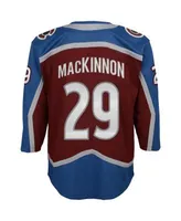 Youth Nathan MacKinnon Burgundy Colorado Avalanche Premier Player Jersey