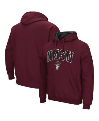 Men's Colosseum Black Stanford Cardinal Arch & Logo 3.0 Pullover Hoodie