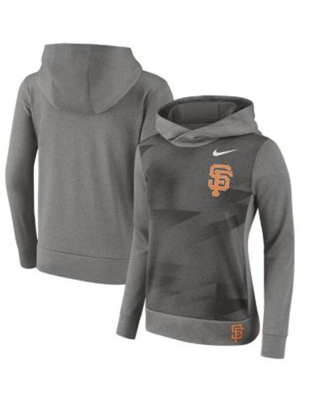 San Francisco Giants Nike Season Pattern Pullover Hoodie - Anthracite