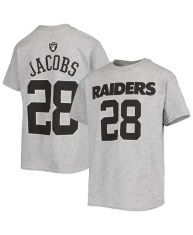 Youth Davante Adams Black Las Vegas Raiders Player Name & Number T-Shirt 