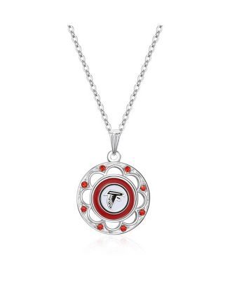 Women's Atlanta Falcons Circle Pendant Necklace