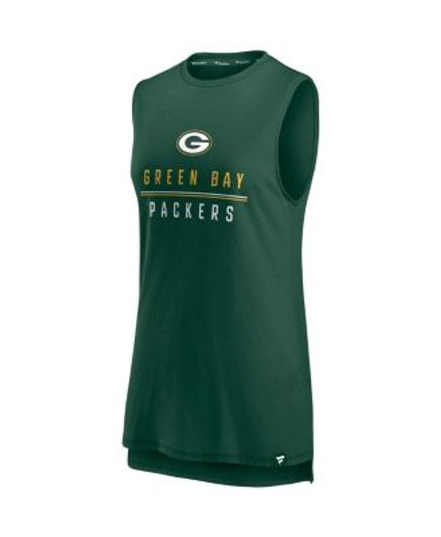 G-III Sports Mens Green Bay Packers Tank Top, Green, Large