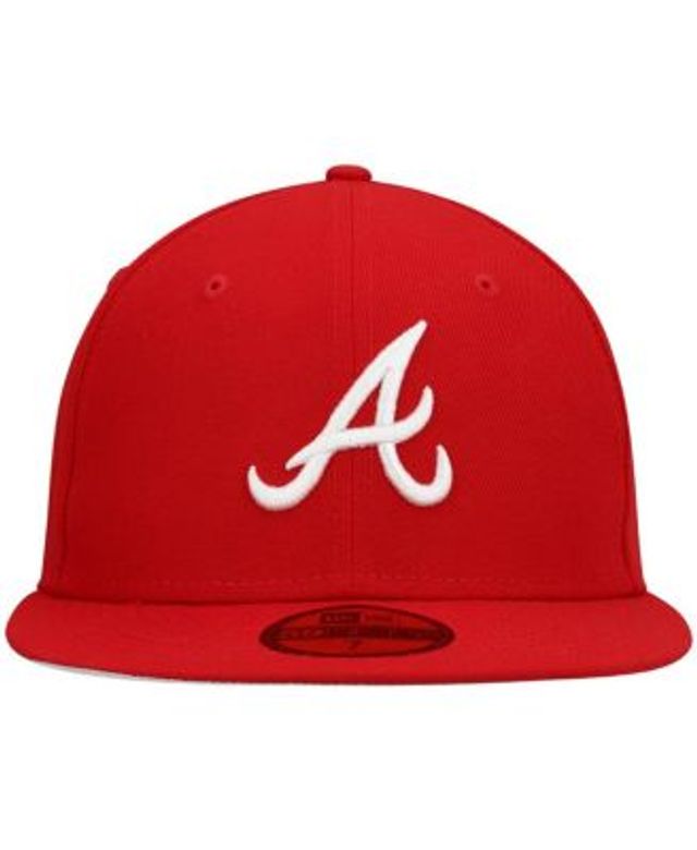 Men's Atlanta Braves New Era Black Primary Logo Basic 59FIFTY