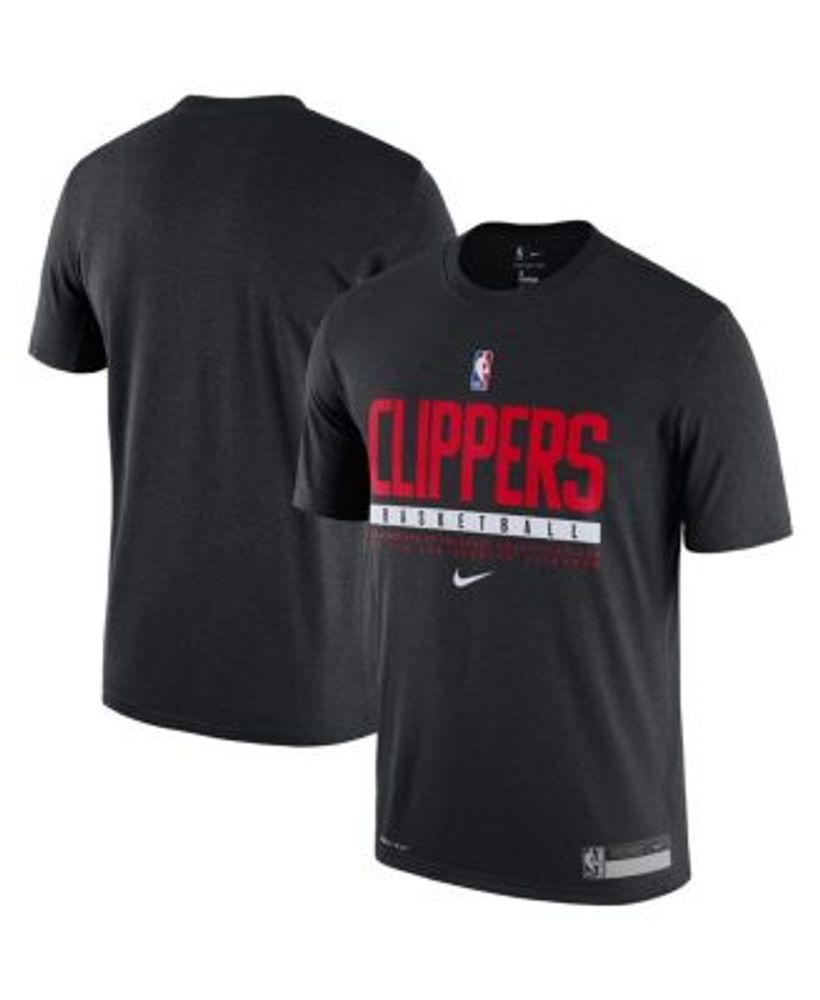 Men's Nike White LA Clippers Essential Practice Performance T-Shirt