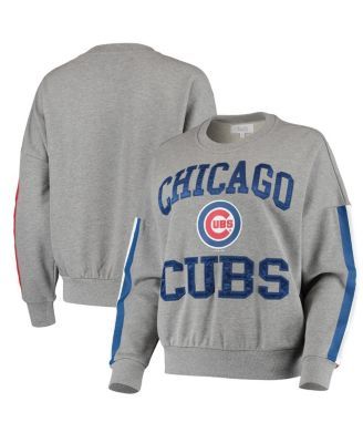 Women's Touch Royal Chicago Cubs Free Agent Long Sleeve T-Shirt