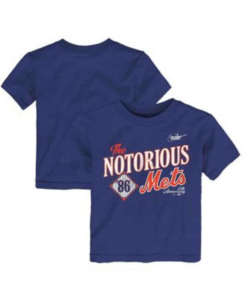 Men's Nike Royal New York Mets 1986 World Series 35th Anniversary